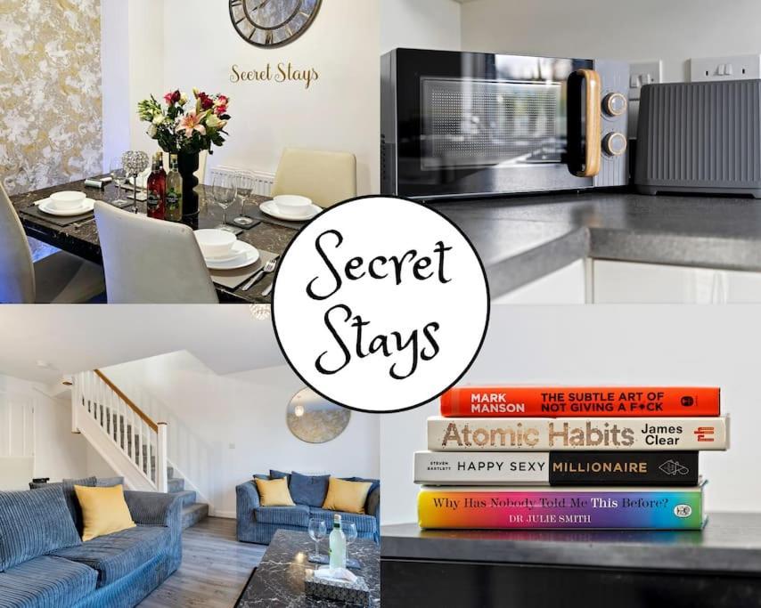 Luxury Birmingham City Centre Townhouse With Free Parking - Sleeps 4 - Perfect For Contractors, Business Travellers, Families And Other Groups - Near Bullring, Newstreet, Selfridges, Nec, Nia & Birmingham Airport Exterior photo