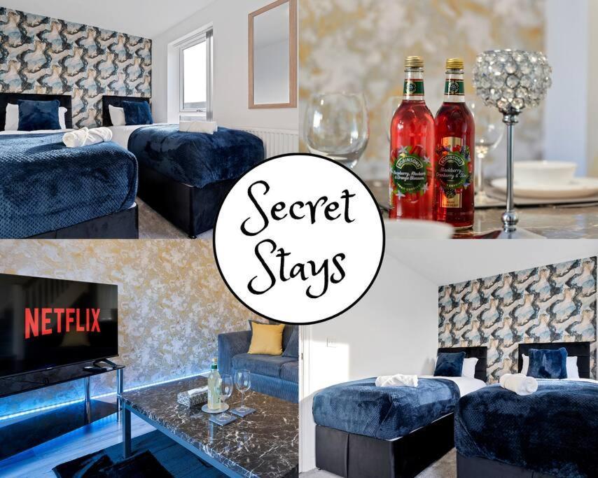 Luxury Birmingham City Centre Townhouse With Free Parking - Sleeps 4 - Perfect For Contractors, Business Travellers, Families And Other Groups - Near Bullring, Newstreet, Selfridges, Nec, Nia & Birmingham Airport Exterior photo